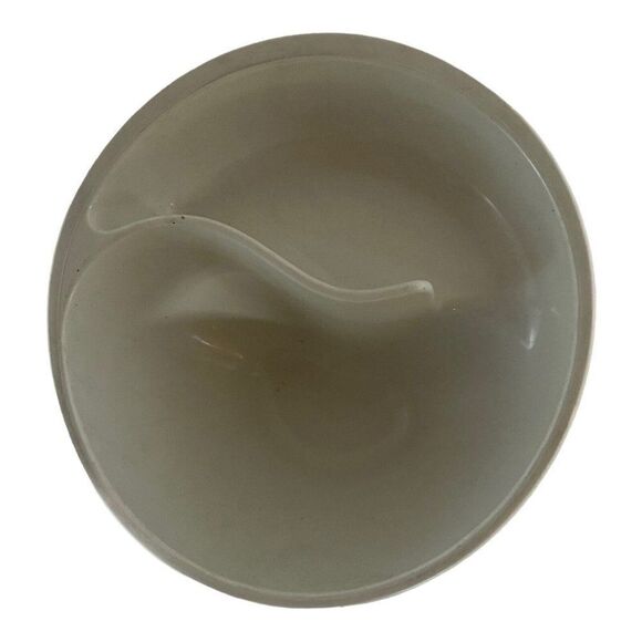 Obol The Original Never Soggy Cereal Bowl Melamine Hard Plastic White Large - Picture 2 of 6